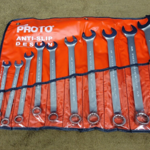 Stanley Proto Anti-Slip Combination Wrench Set Sae 5381710 Automotive Tools 10Pc