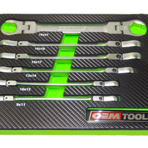 FLEX HEAD FLARE NUT WRENCH SET, METRIC, MM – line wrenches – automotive tools