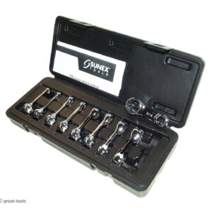 TORQUE ADAPTER WRENCH SET – SAE SIZES – Sunex Tools – 3/8” drive automotive tool