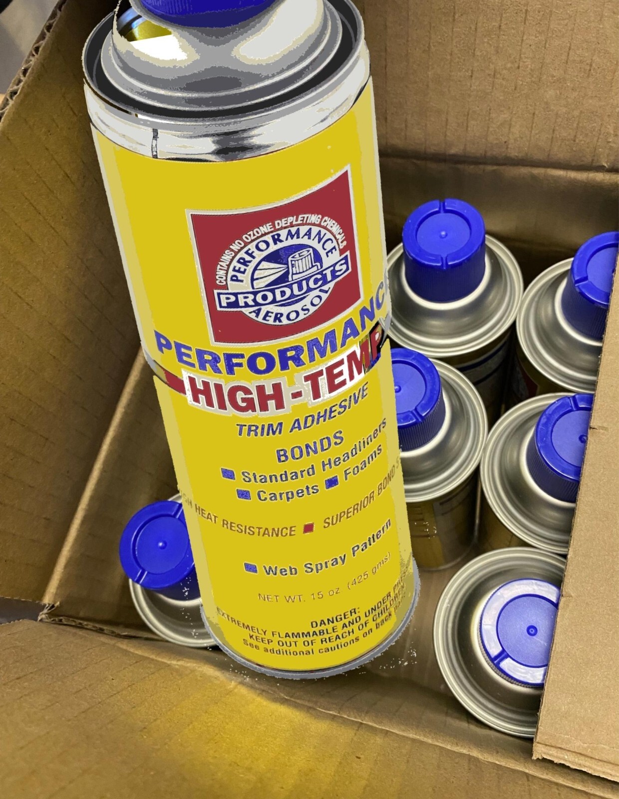 Performance High-Temp Contact Adhesive 12 Oz for Automotive Headliners - Image 4