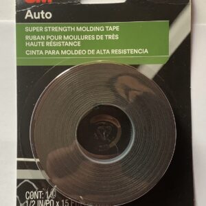 3M Super Strength Automotive Molding Tape (036): 1/2 in. x 15 ft. (Black)
