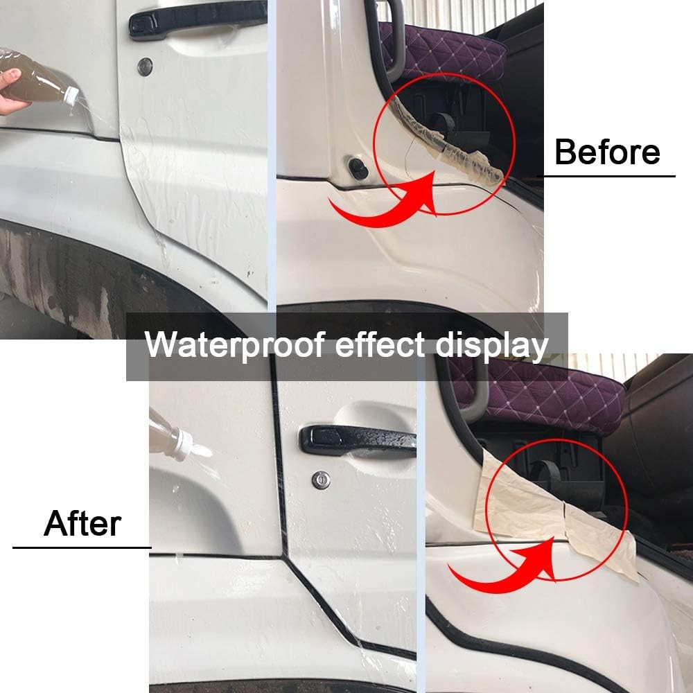 Universal Automotive Door Seal Strip D-Shape Self-Adhesive Weather Stripping for - Image 4