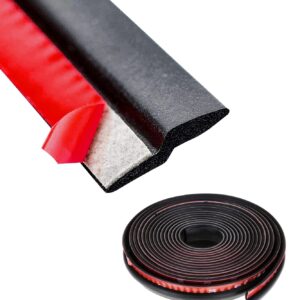 Z-Shape Automotive Weather Seal, 13Ft Car Windshield & Door Seal, Self-Adhesive