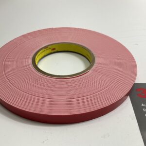 3M 06380 White Automotive Acrylic Attachment Tape 1/2" X 20 Yards