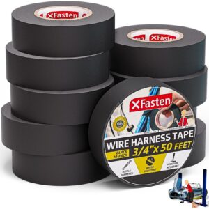 3/4-Inch Self-Adhesive Electrical Tape for Automotive Wiring 10-Pack