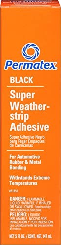 81850 Black Super Weatherstrip Adhesive, 5 oz. 5 Ounce - Image 2