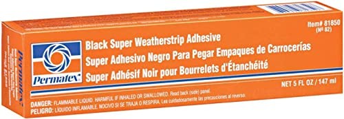 81850 Black Super Weatherstrip Adhesive, 5 oz. 5 Ounce - Image 3