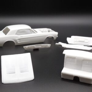 1967 Ford Mustang Coupe 1/25th Scale Resin Cast Model Car Kit Cast by RCRC