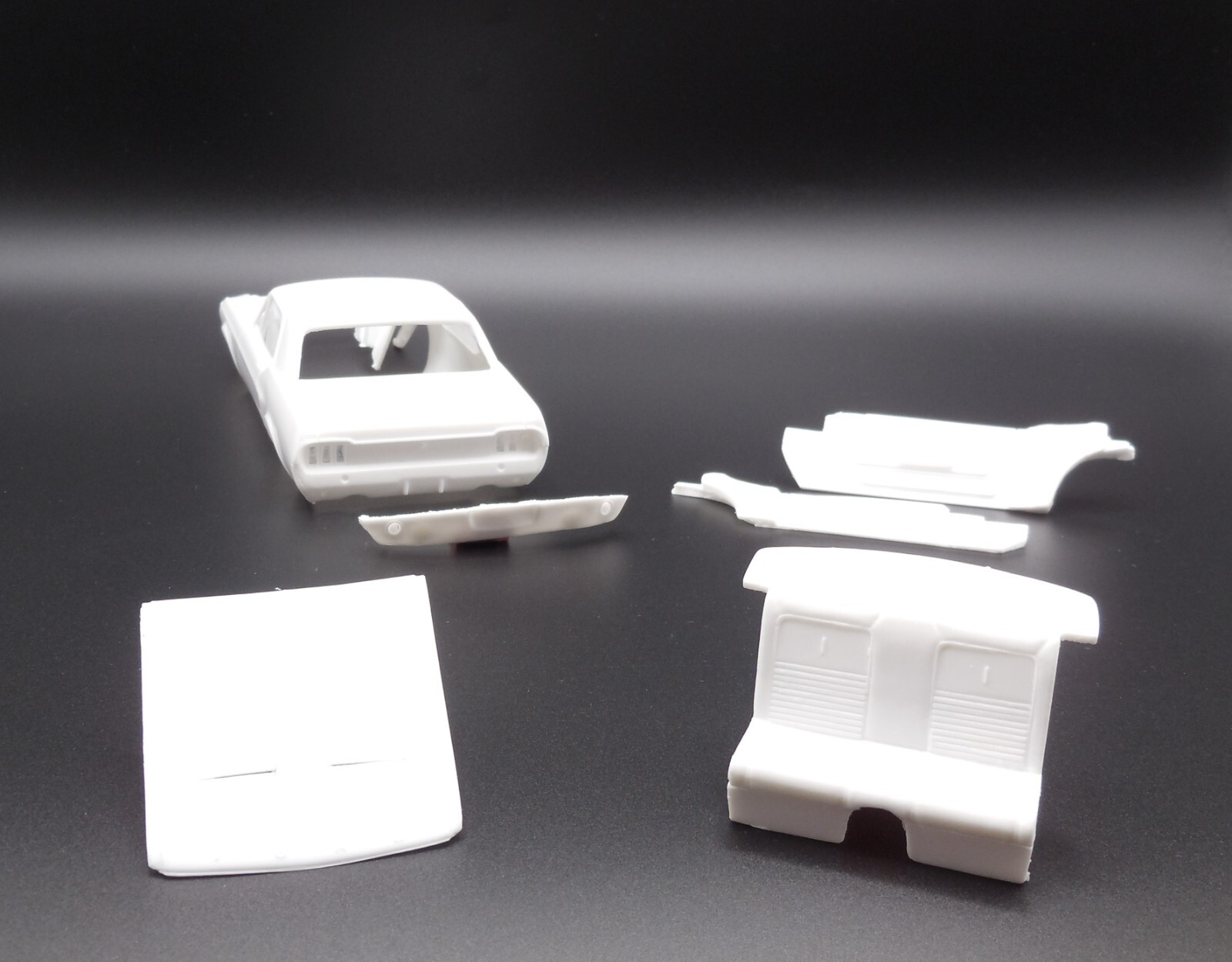 1967 Ford Mustang Coupe 1/25th Scale Resin Cast Model Car Kit Cast by RCRC - Image 2