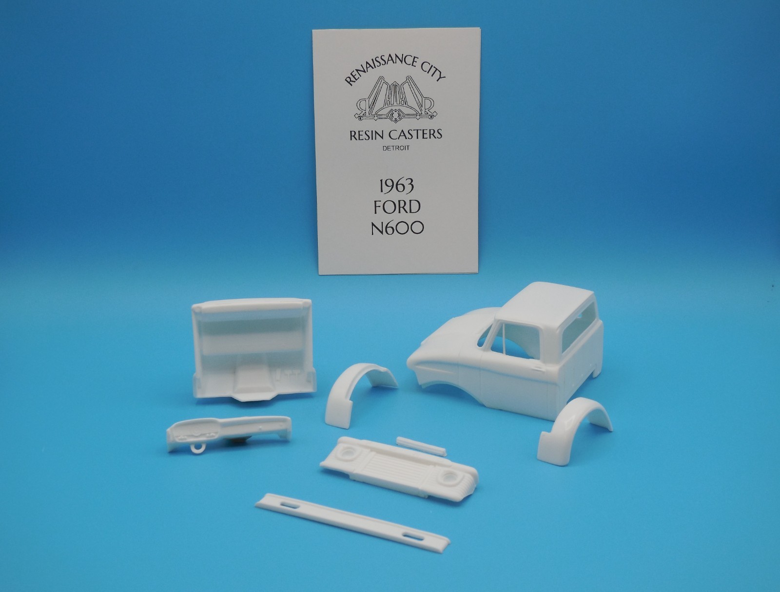 1963 Ford N-600 1/25th Scale Model Resin Cast Conversion KIt Cast By RCRC - Image 2