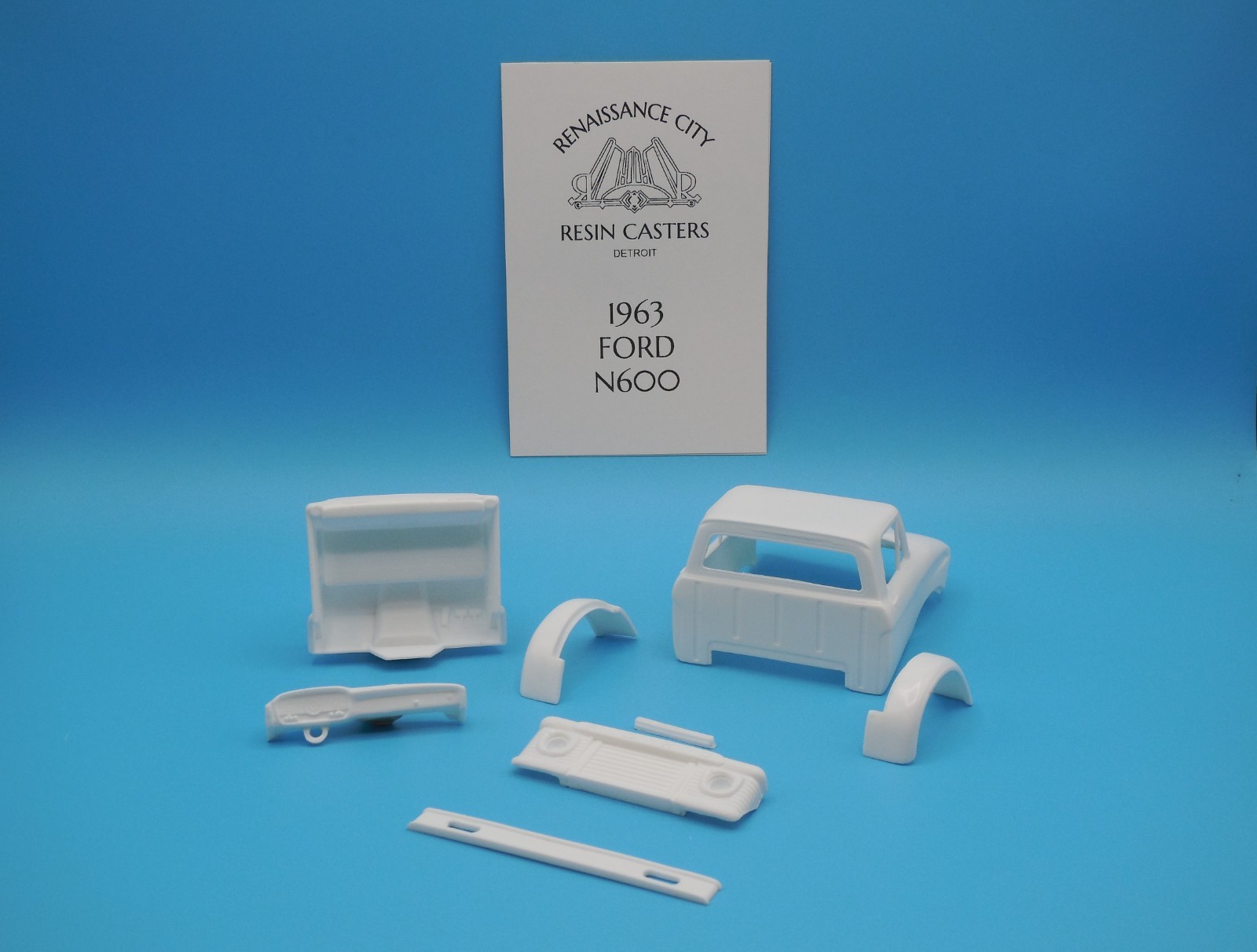 1963 Ford N-600 1/25th Scale Model Resin Cast Conversion KIt Cast By RCRC - Image 3