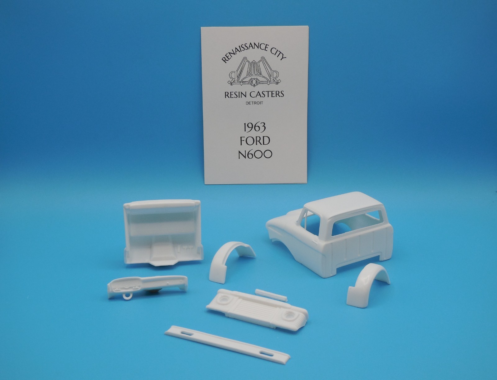 1963 Ford N-600 1/25th Scale Model Resin Cast Conversion KIt Cast By RCRC - Image 4