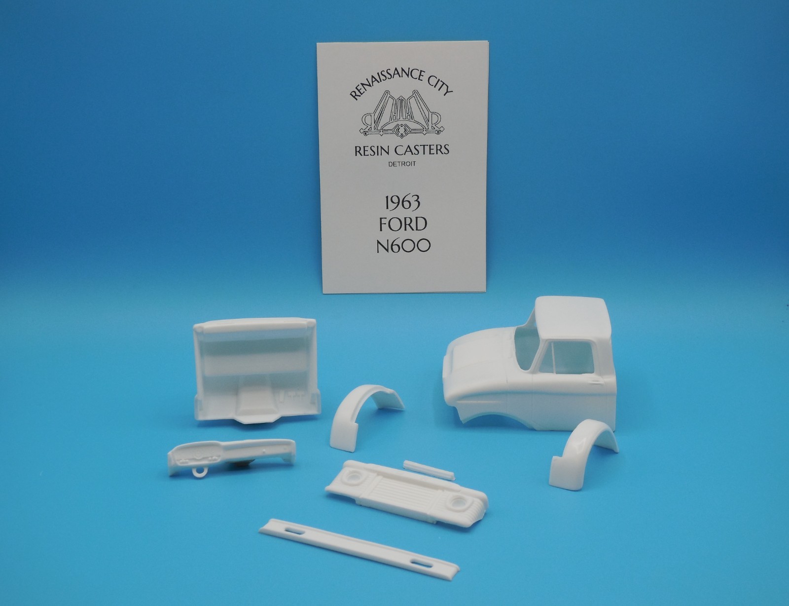 1963 Ford N-600 1/25th Scale Model Resin Cast Conversion KIt Cast By RCRC - Image 5