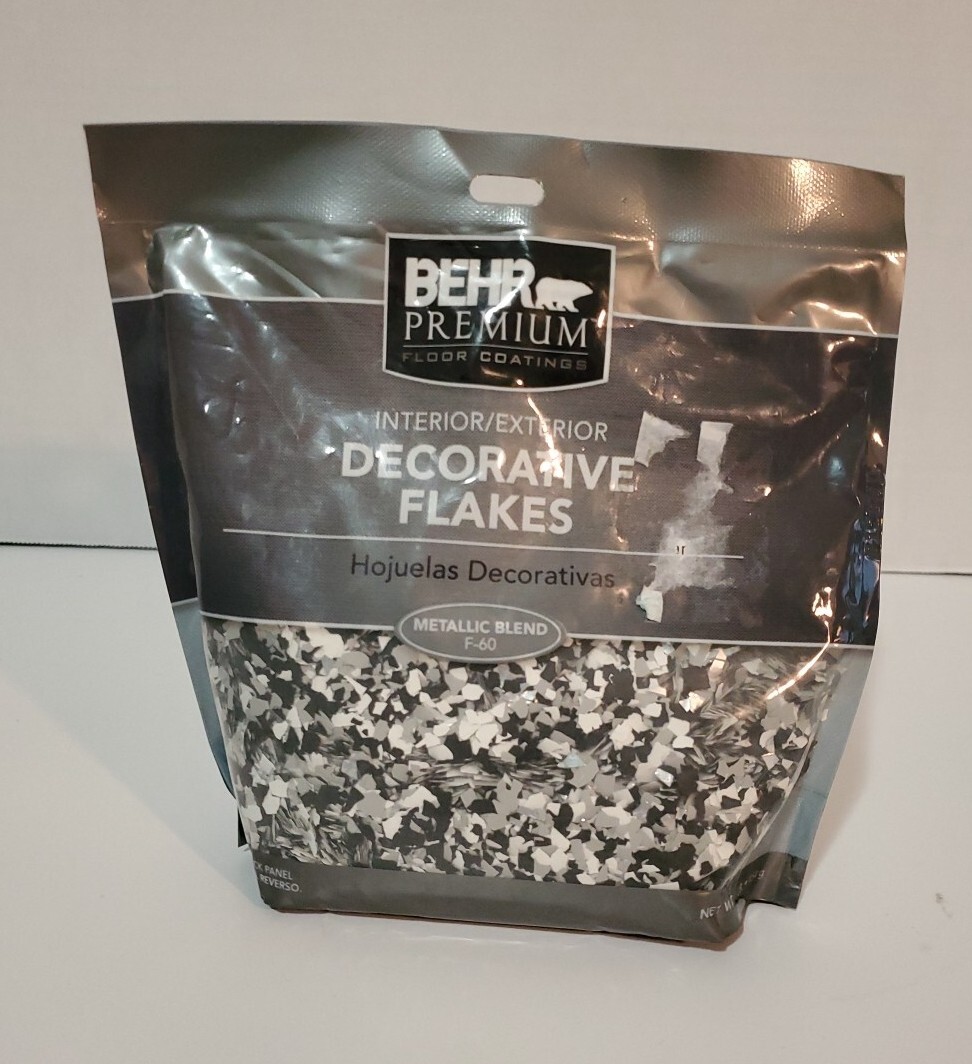 Behr Premium Floor Coating Interior/Exterior Decorative Flake Metallic Blend F60