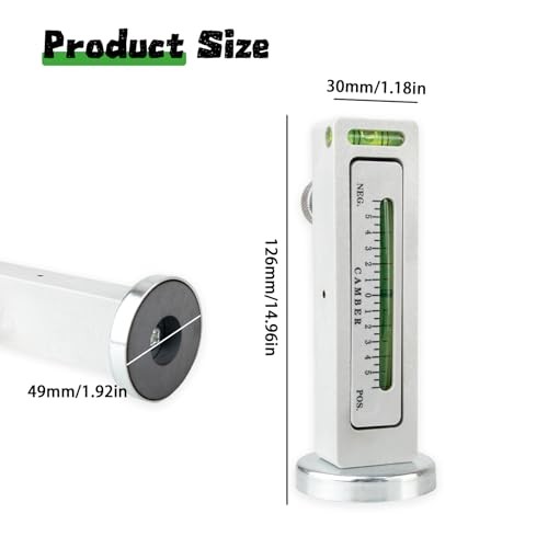Universal Magnetic Gauge Tool for Automotive Repair - Adjustable Camber Castor - Image 3