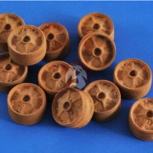VErlinden 1/35 VP 2605 Burnt Castors for Den Sherman M 4