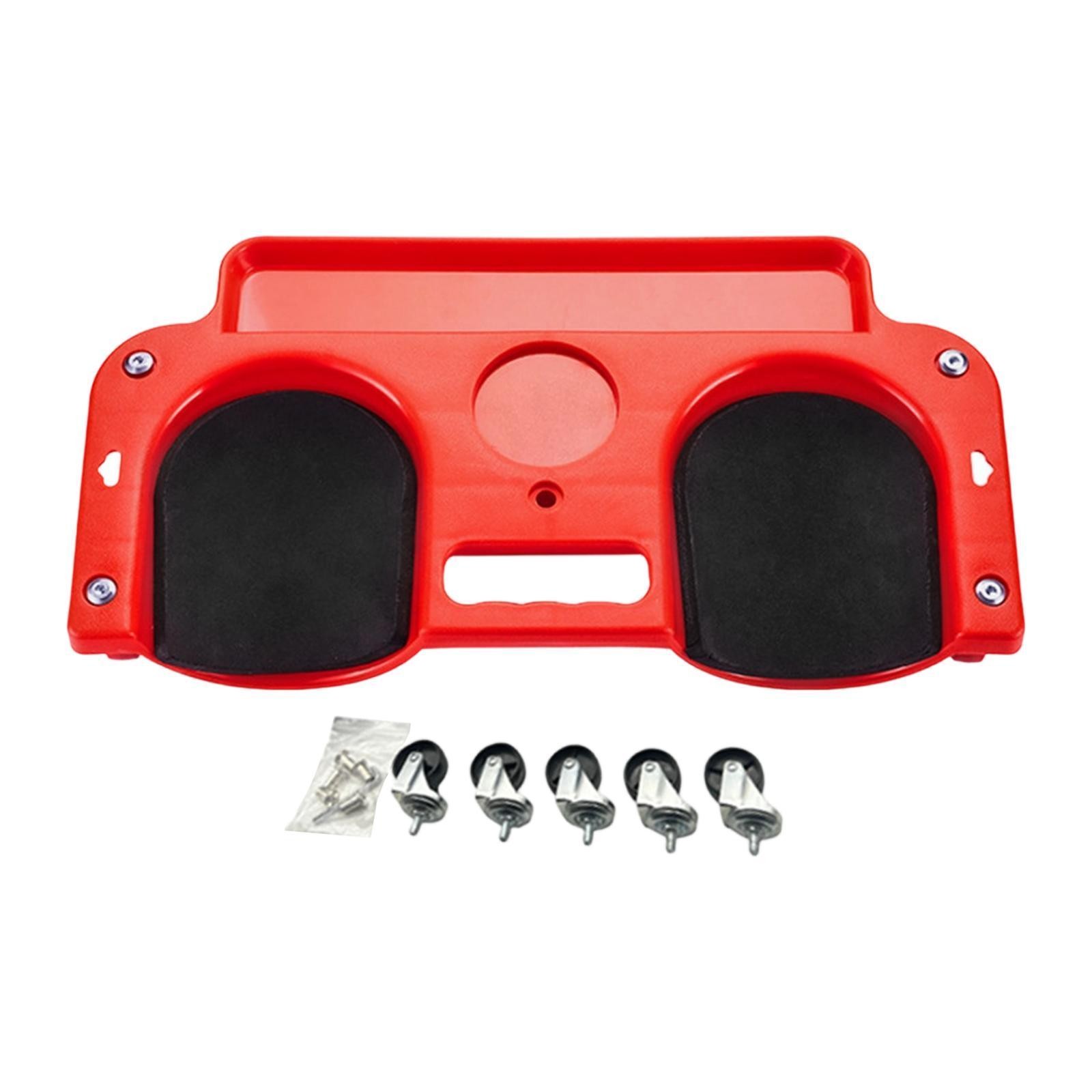 Rolling Knee Creeper Pad with Swivel Castors for Automotive Repair Home