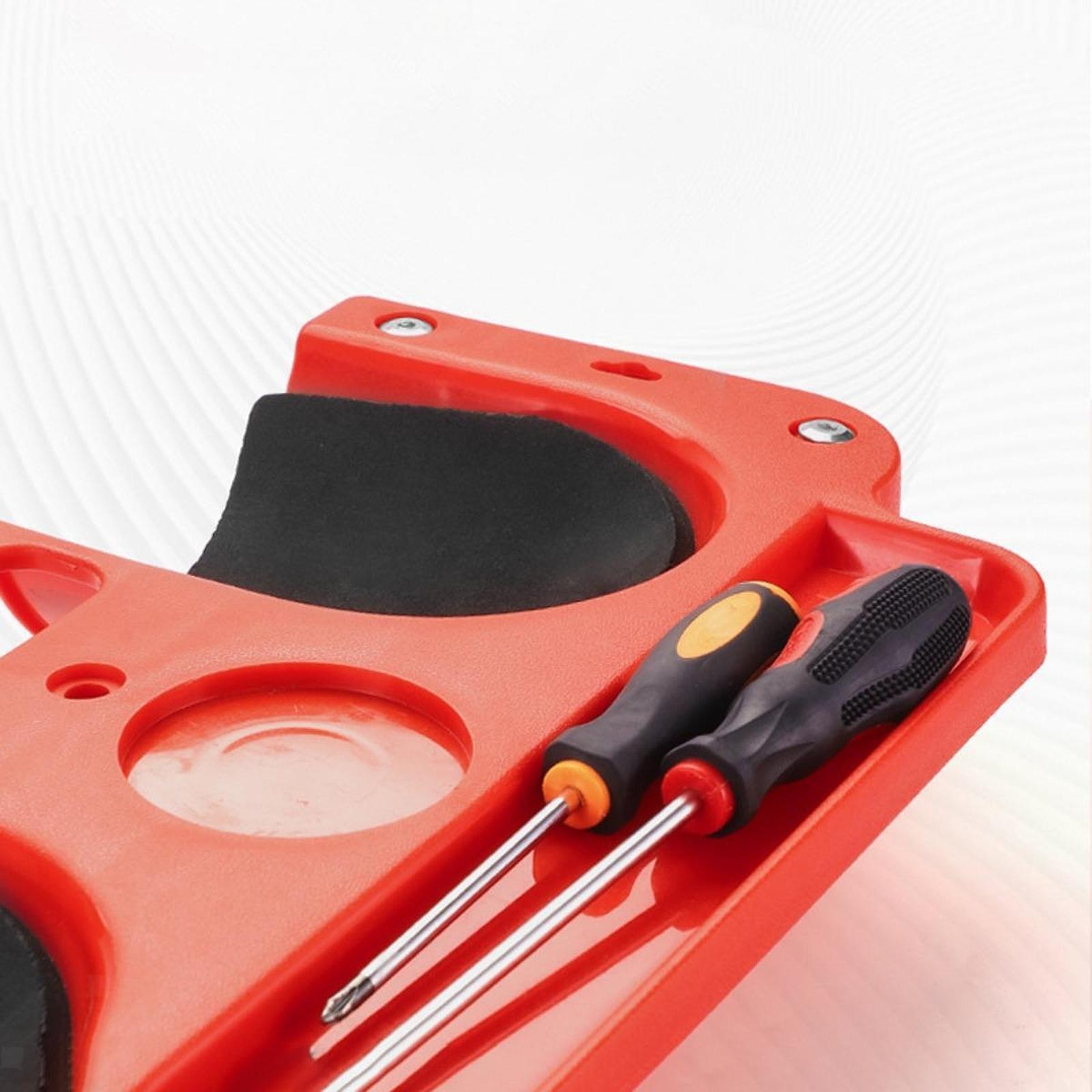 Rolling Knee Creeper Pad with Swivel Castors for Automotive Repair Home - Image 4