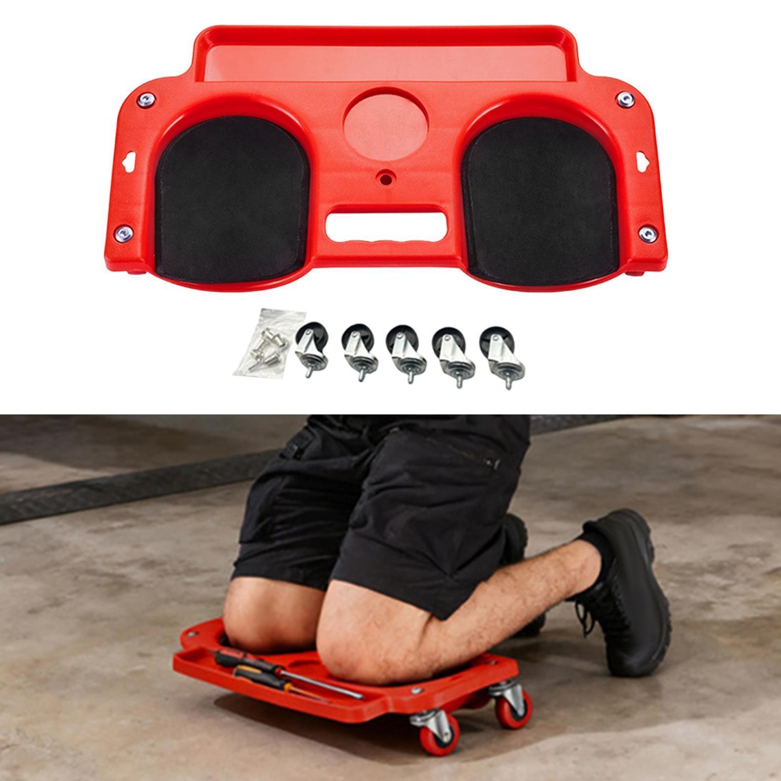 Rolling Knee Creeper Pad with Swivel Castors for Automotive Repair Home - Image 5