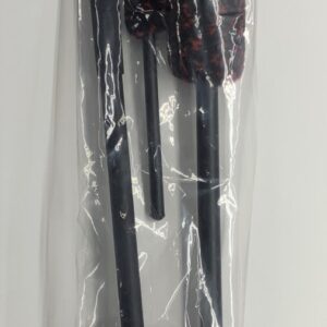 Wheel Woolies Red & Black Wool w/ Black Handle 3 piece Kit 8" Sm 18" Med 18" Lrg