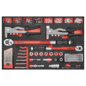 Teng Tools 219 Piece Automotive, Manufacturing & Maintenance EVA Foam Tool Set