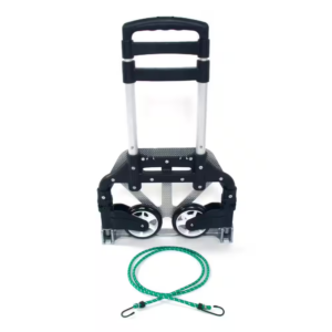Aluminum Folding Hand Truck 165lb Cap Collapsible Dolly Cart Trolley Adjustable