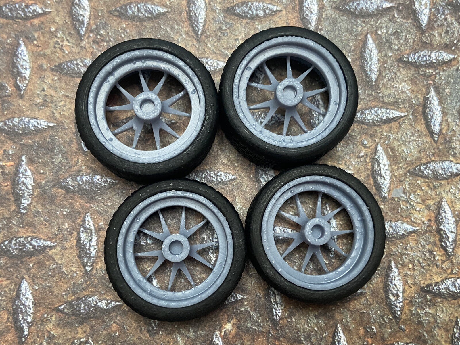 Resin 21/20 Scale In. “Vossen Torino” Wheels For Scale Model Cars 1/24, 1/25 - Image 4