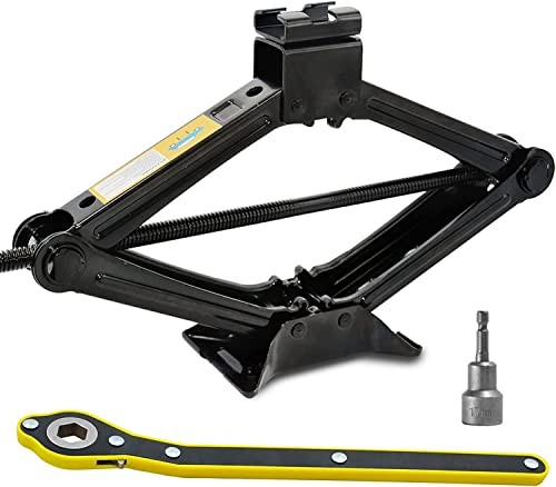 Max 2.5T Car Jack with Hand Crank Trolley Jack for Cars/SUVs/MPV