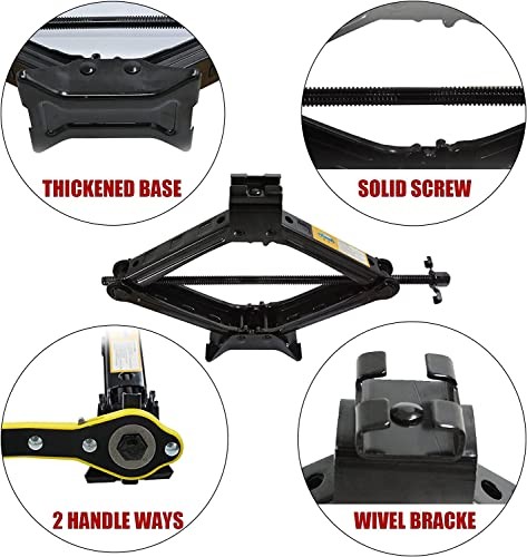 Max 2.5T Car Jack with Hand Crank Trolley Jack for Cars/SUVs/MPV - Image 4