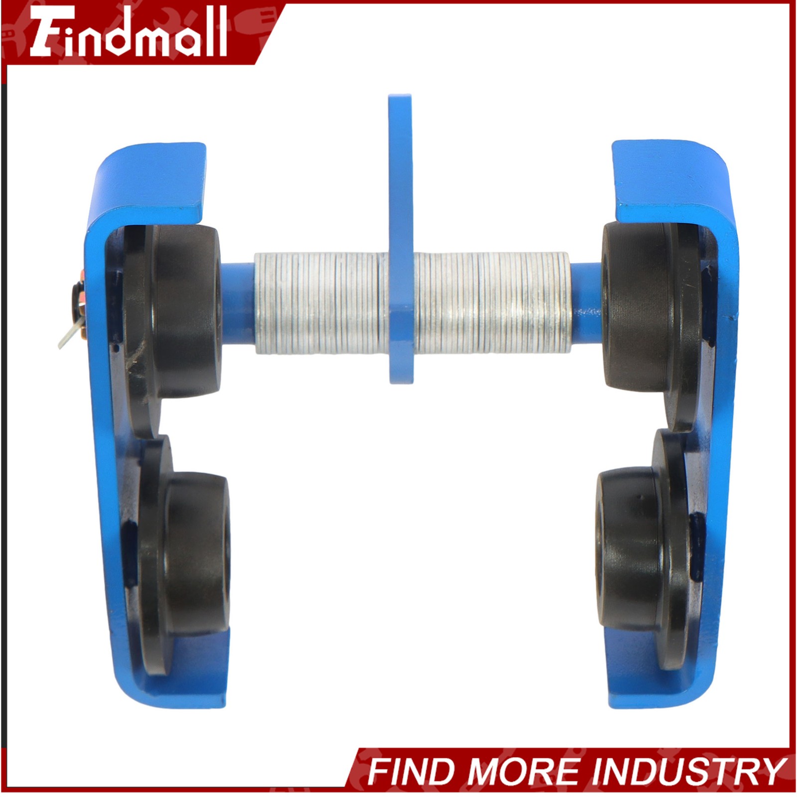 Findmall Push Beam Trolley Manual Trolley 2200lbs/1 Ton Load 65-190mm Adjustable - Image 2