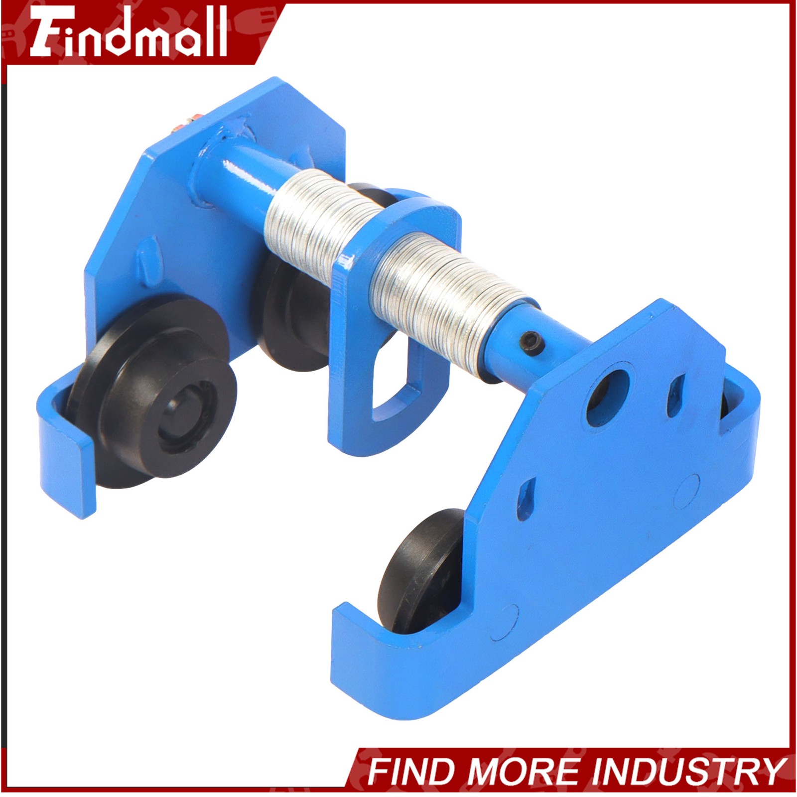 Findmall Push Beam Trolley Manual Trolley 2200lbs/1 Ton Load 65-190mm Adjustable - Image 5
