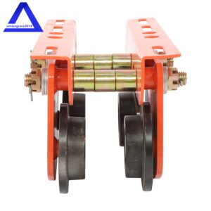 I-Beam Hand Trolley 2200lbs/1T Double Wheel I-Beam Flange Width 2.68" - 4.33"