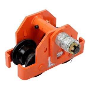 I-Beam Hand Trolley 2200lbs/1t Double Wheel I-Beam Flange Width 65-190mm
