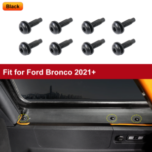 8x Hard Top Torx Screws Bolts Steel Extra Long Automotive For Ford Bronco 2021+