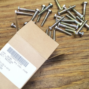 1/4 - 20 Bolts Pack of 100 Mil-Spec Military Hex Head Steel Automotive Made USA