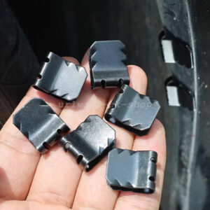 10pcs U Shaped Clips Automotive Clip Nuts Fender Buckle Car Fasteners Clips