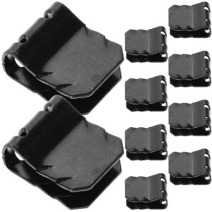 10 Pcs Marker Cable Zip Ties Brake Line Clamp Automotive Push Pins