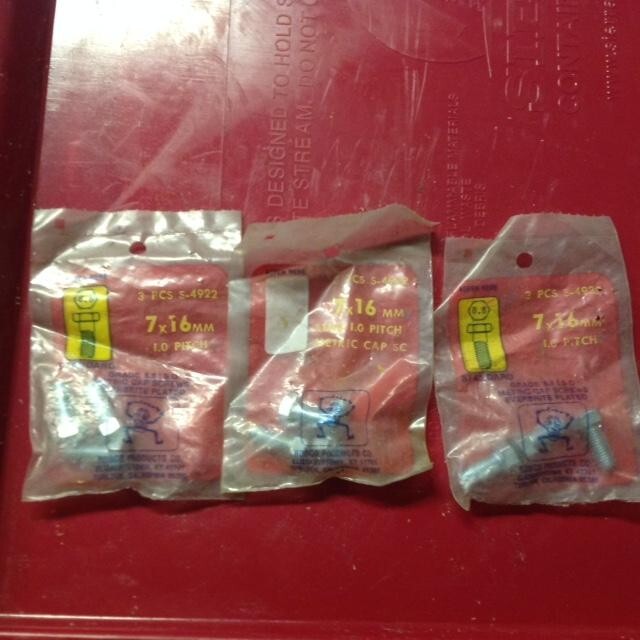 Robco Automotive Hardware, Made in USA, vintage metric nuts bolts over 100 packs - Image 2