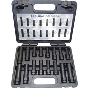 LOCKING LUG MASTER KEY SET – automotive lug nuts – aftermarket wheel tools