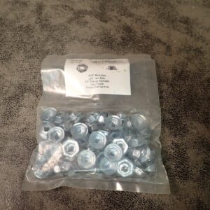 Disco Automotive 263PK 3/16" Stud Size Thread Cutting Nuts 100 Pack (BN463)