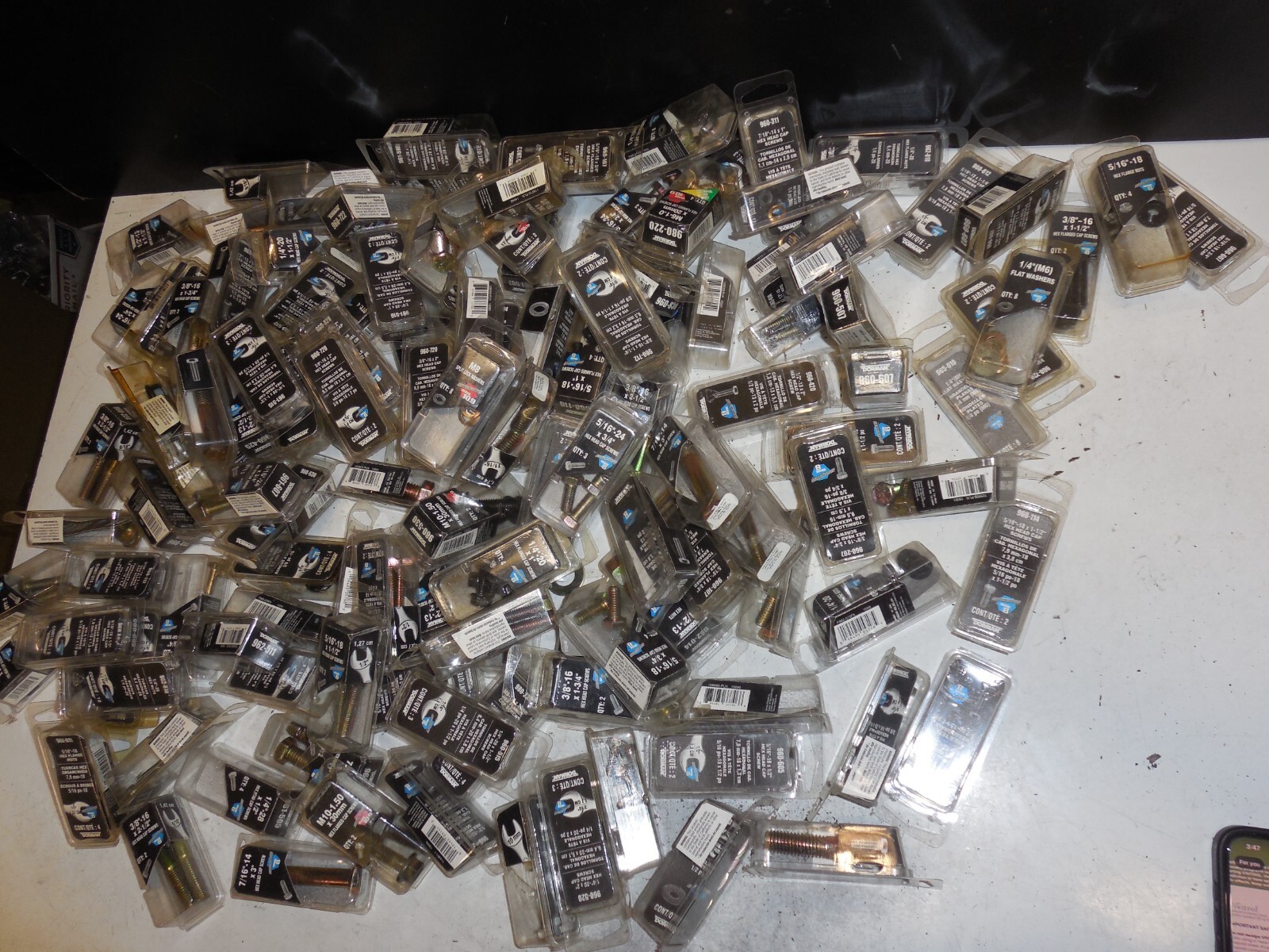 Huge Dorman Automotive Hardware Assortment Bolt Nut Head Cap Screws Flat Washers - Image 3