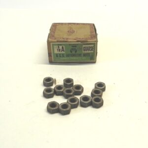 VINTAGE DORMAN LOT OF 13 5/16"A NUTS W/COARSE THREAD U.S.S. AUTOMOTIVE NUTS NEW