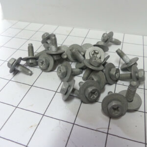 Qty 50: M6-1 x 18mm Autobody Bolt & Conical Washer - Sealed in VCI Storage Bags