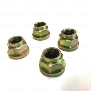 QTY 4 - DIFFERENTIAL PINION NUTS 16MM X 1.50 COARSE - SUV TRUCK AUTOMOTIVE