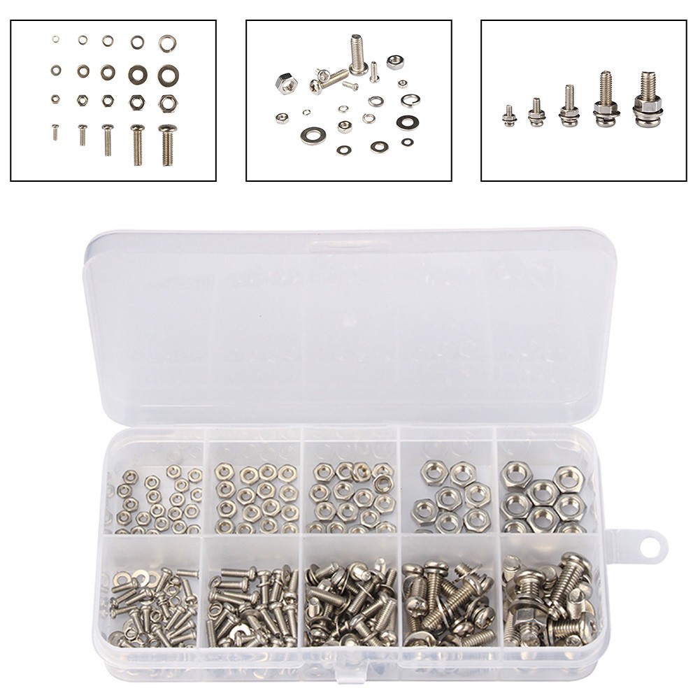 Screws Nuts Bolts Kit Assortment Kit For Automotive Repair Automotive Use - Image 2