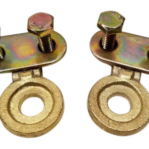 2x brass side post battery cable terminal Wire Automotive posts terminals BOLTS