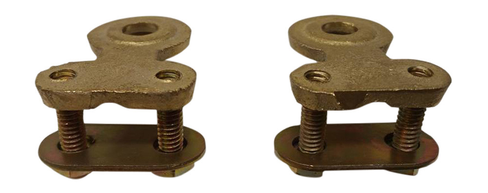 2x brass side post battery cable terminal Wire Automotive posts terminals BOLTS - Image 5