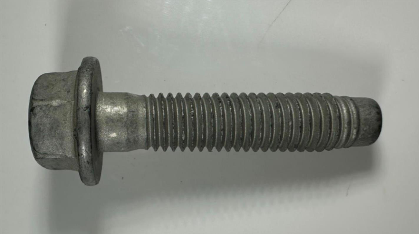 M10 X 1.50 X 45mm Hex Head Flange Bolts Galvanized Qty 5 Automotive Fastener - Image 2