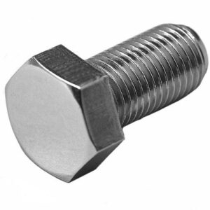 9/16"-18 x 2-3/4" Automotive Chrome Hex Head Grade 5 Bolts (Qty 2) | Made in USA
