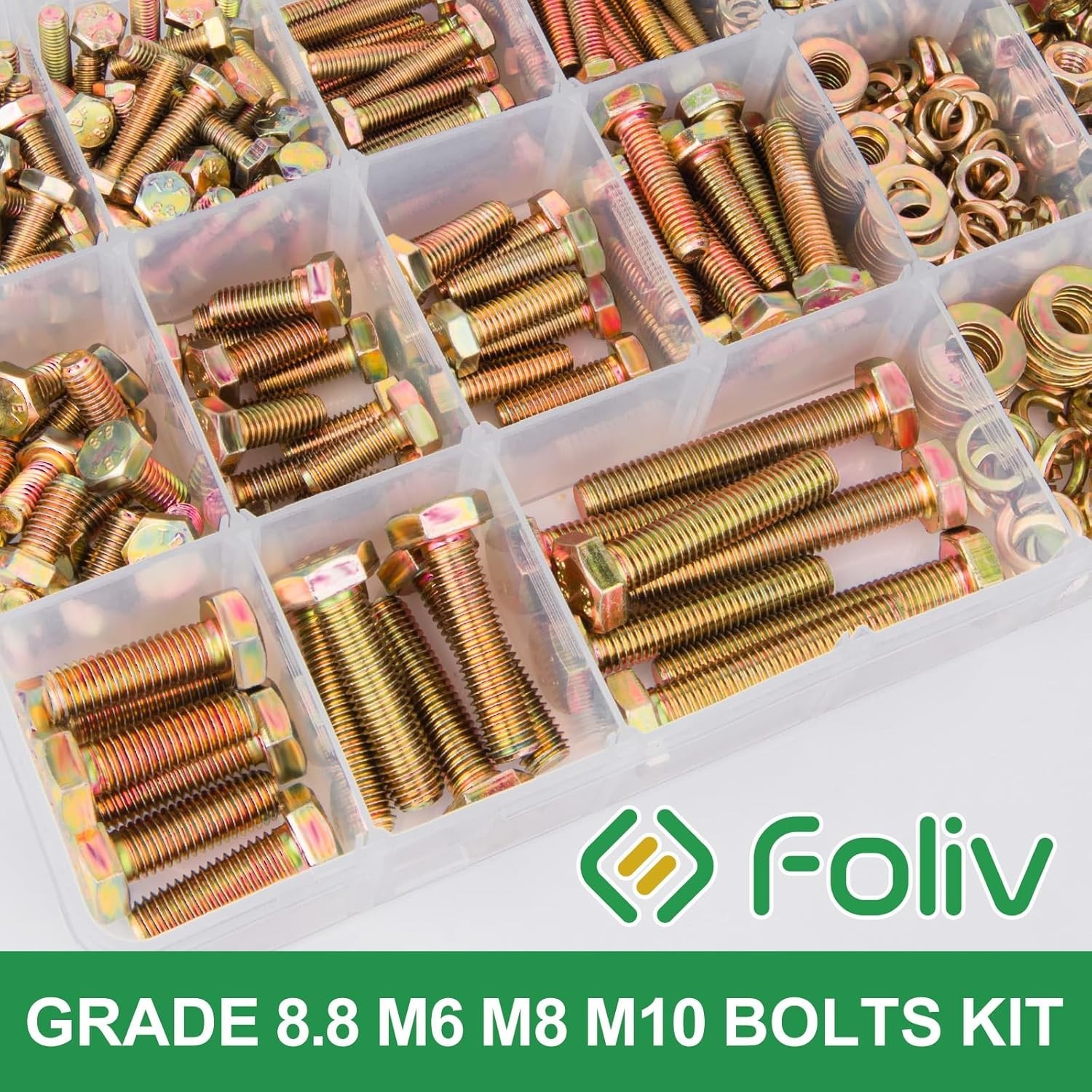 Luxury 775PCS Alloy Steel Grade 8.8 Bolts and Nuts - Perfect for Automotive Use - Image 4